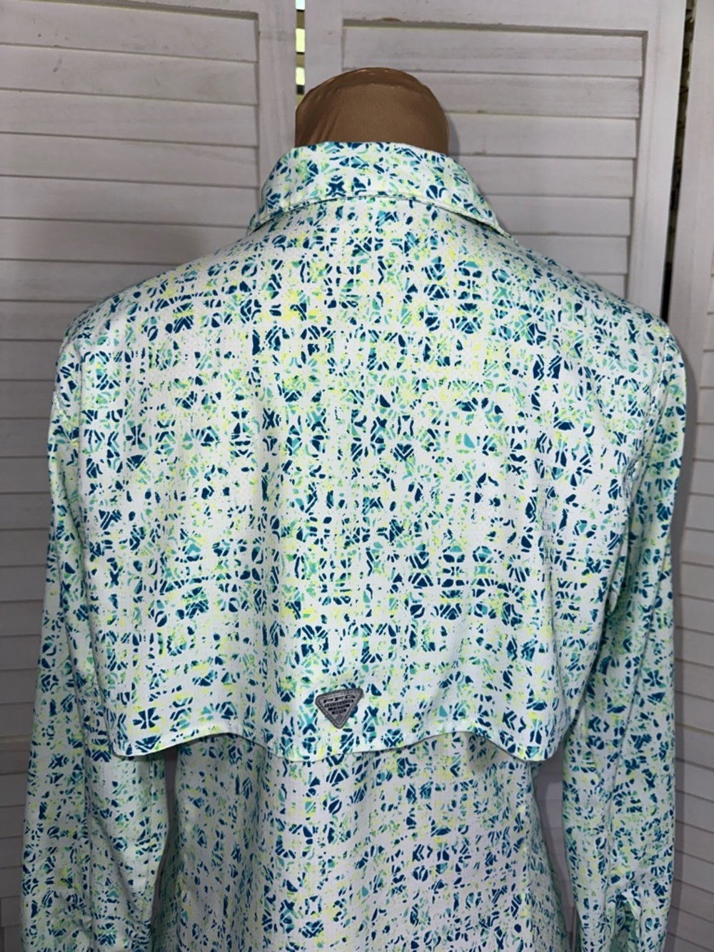 Columbia PFG Super Tamiami™ Shirt Size Medium NWOT Roll Tab Sleeve - Picture 9 of 12